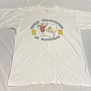 Screen Stars White Graphic Men's T-Shirt